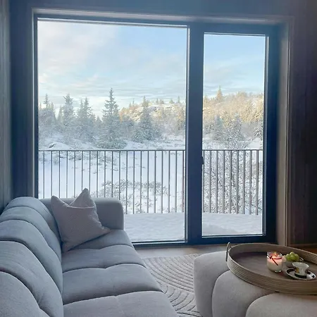 Дом отдыха Architect Designed Mountain At Kvitfjell Favang