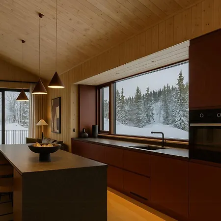 Architect Designed Mountain At Kvitfjell Дом отдыха Favang